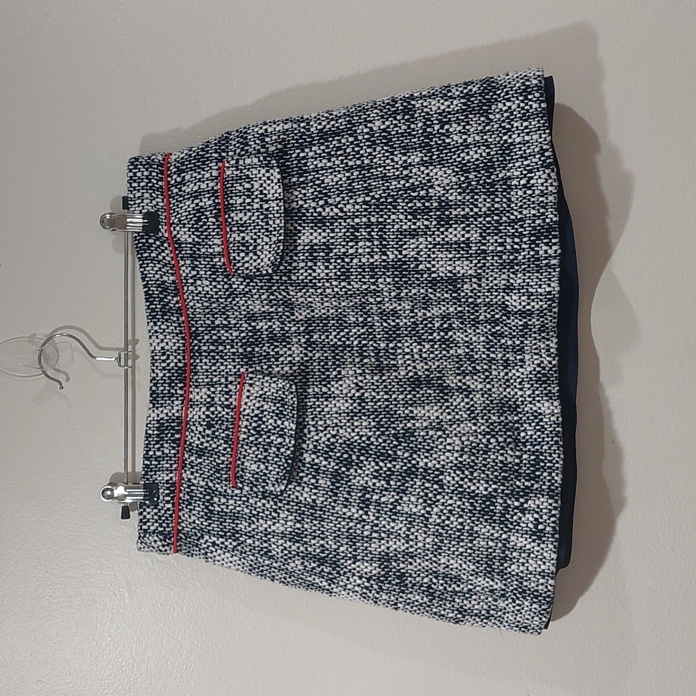 Sail to sable navy tweed Tradition skirt